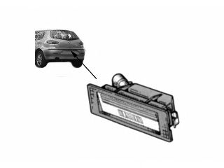 Iluminare numar de circulatie