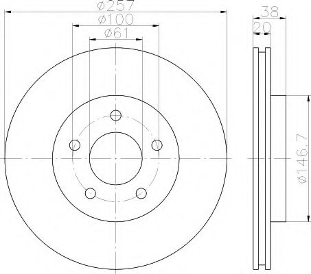 Disc frana