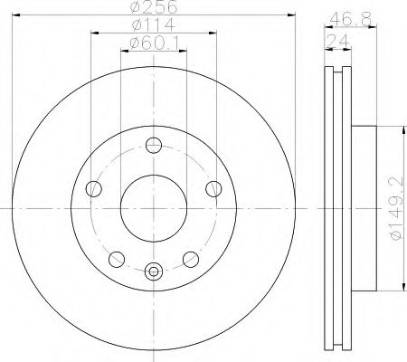 Disc frana