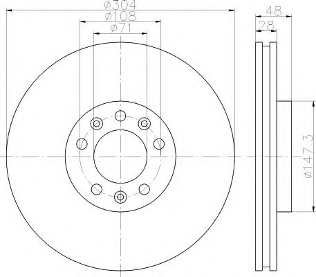 Disc frana