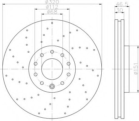 Disc frana