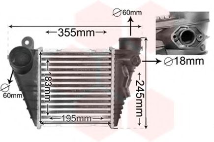 Intercooler, compresor