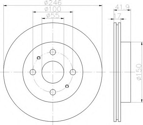 Disc frana