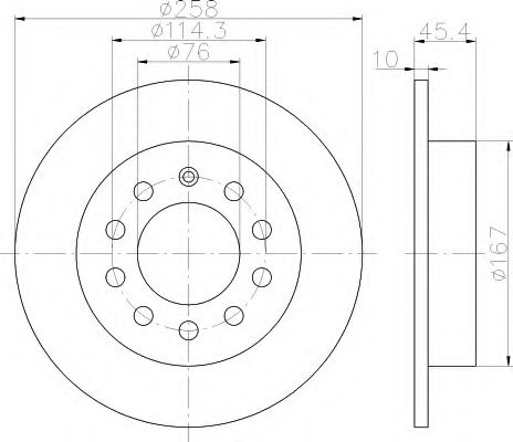 Disc frana