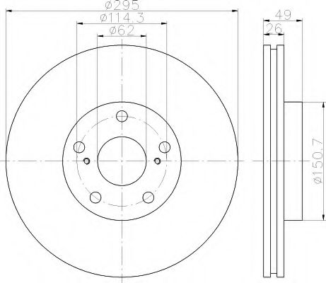 Disc frana