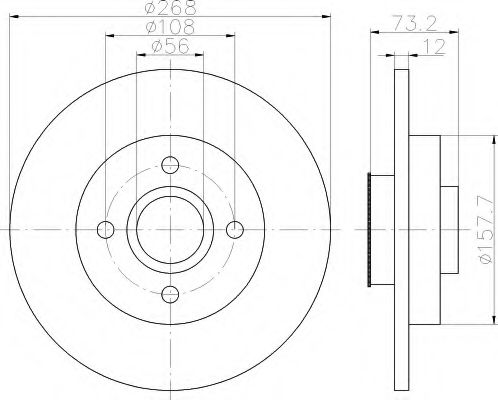 Disc frana