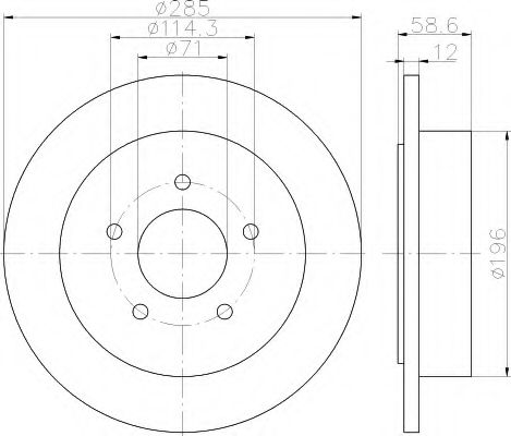 Disc frana