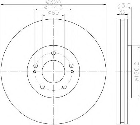 Disc frana