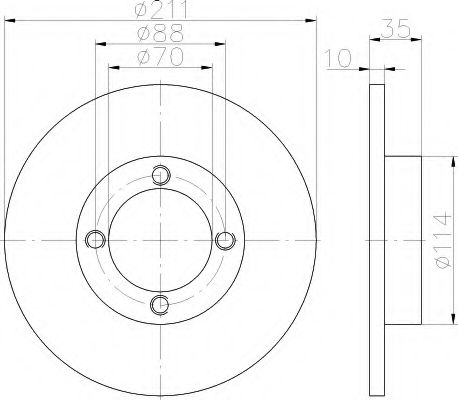 Disc frana