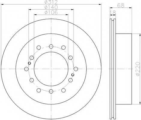 Disc frana