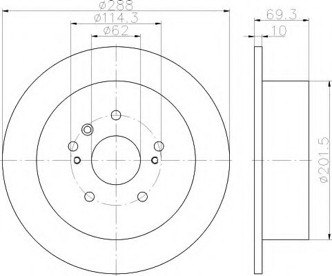 Disc frana