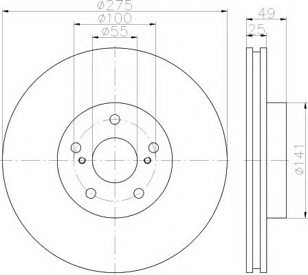 Disc frana