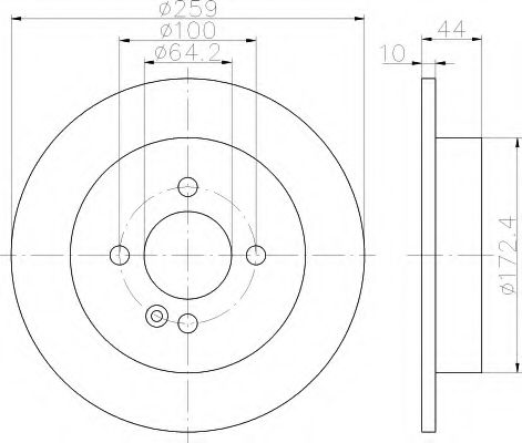 Disc frana