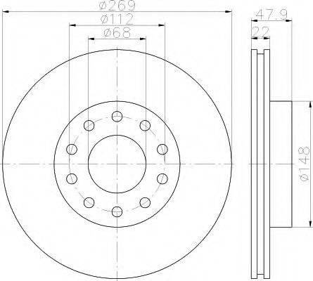 Disc frana