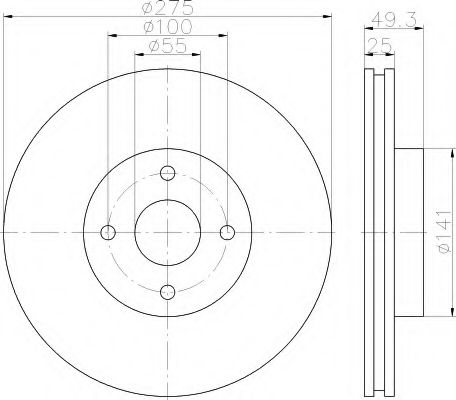 Disc frana