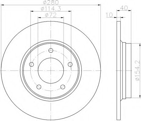 Disc frana