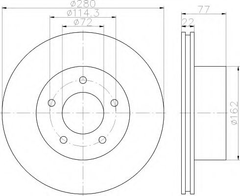 Disc frana