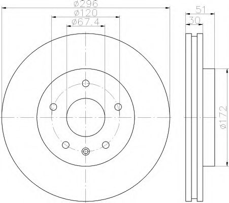 Disc frana