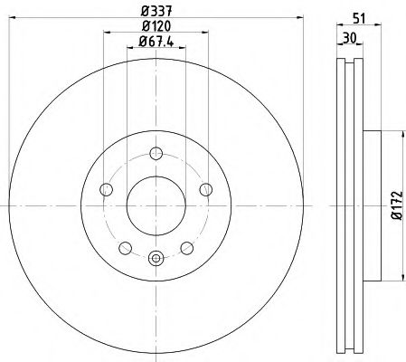 Disc frana