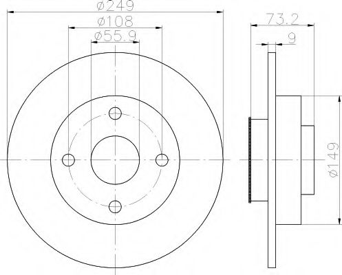 Disc frana