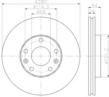 Disc frana