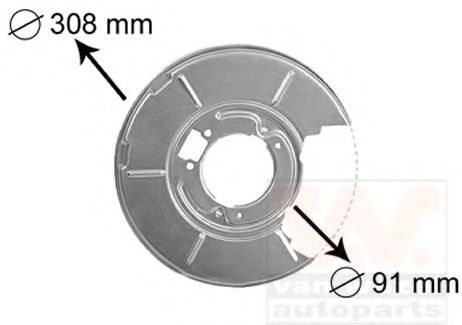 protectie stropire,disc frana