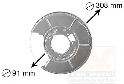 protectie stropire,disc frana