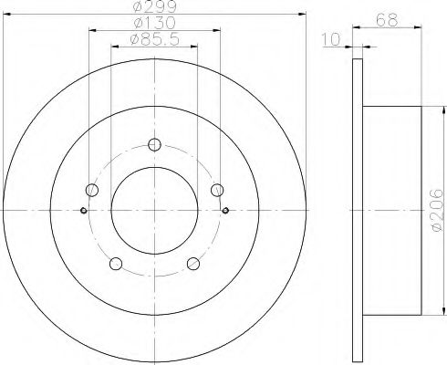 Disc frana