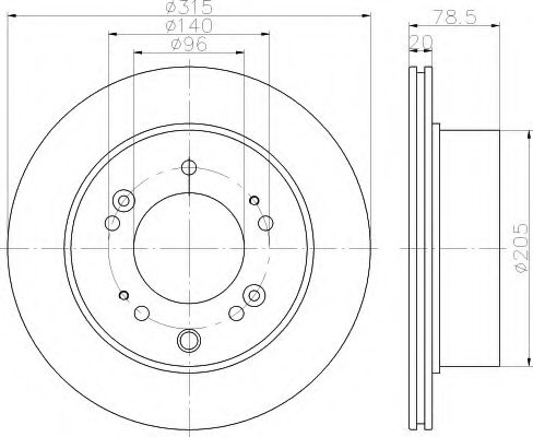 Disc frana