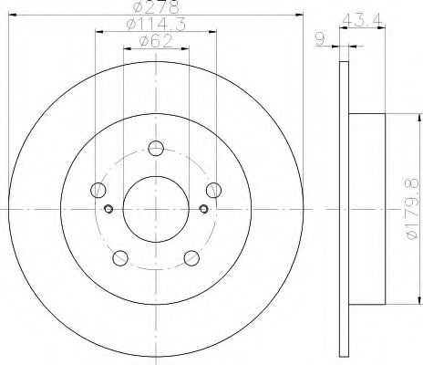 Disc frana