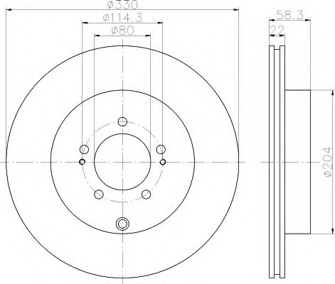 Disc frana