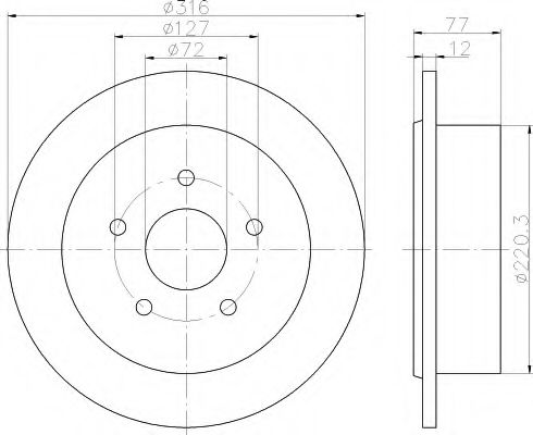 Disc frana