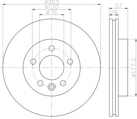 Disc frana