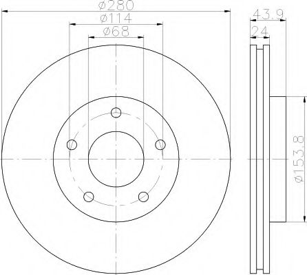 Disc frana