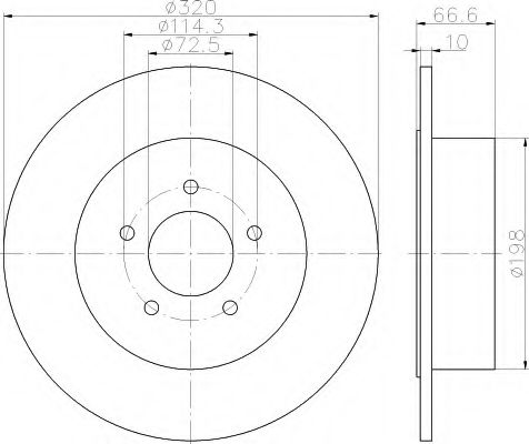 Disc frana