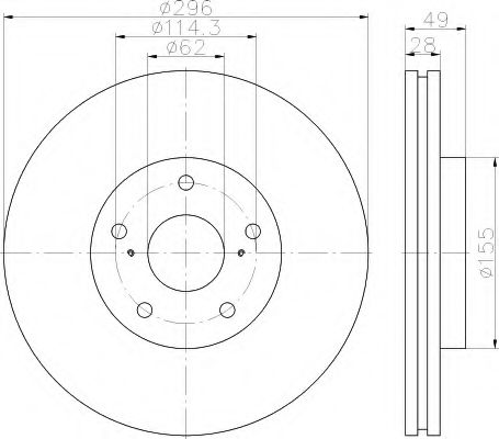 Disc frana