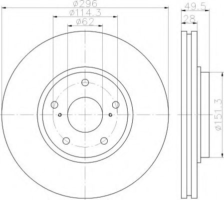 Disc frana