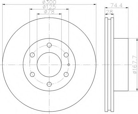 Disc frana