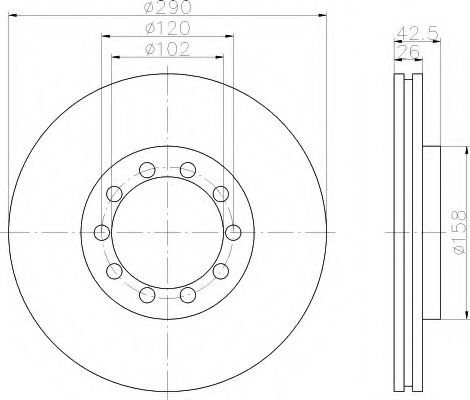 Disc frana