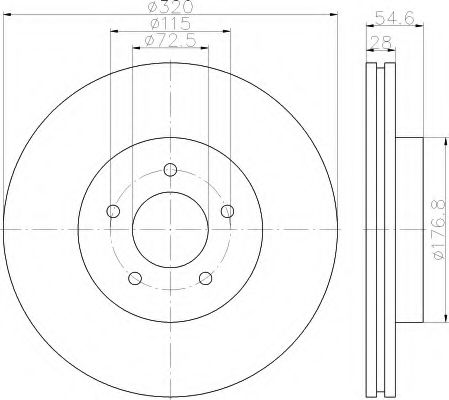 Disc frana