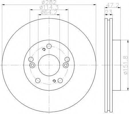 Disc frana