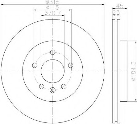 Disc frana