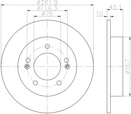 Disc frana