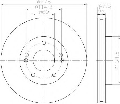 Disc frana