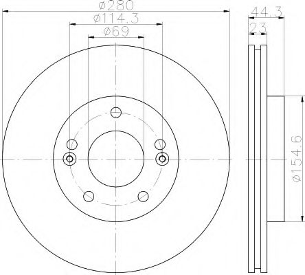 Disc frana