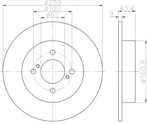 Disc frana