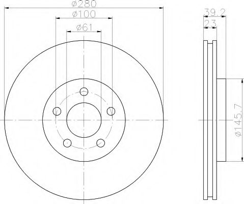 Disc frana