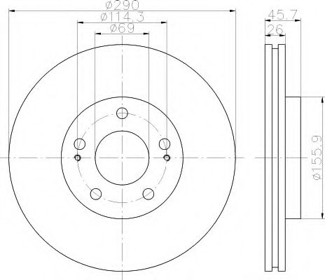 Disc frana