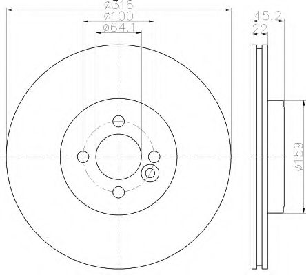 Disc frana