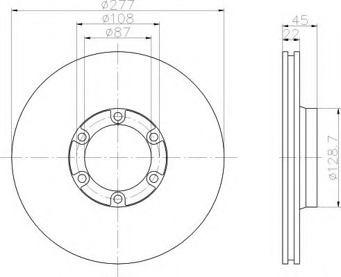 Disc frana